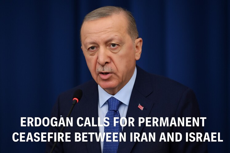 اردوغان خواستار آتش‌بس دائمی میان ایران و اسرائیل شد