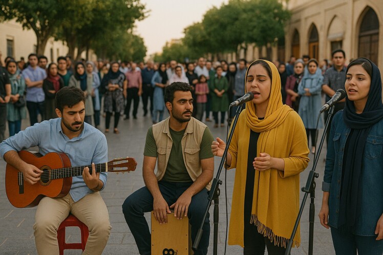 جشنواره موسیقی خیابانی شیراز؛ موسیقی در دل شهر