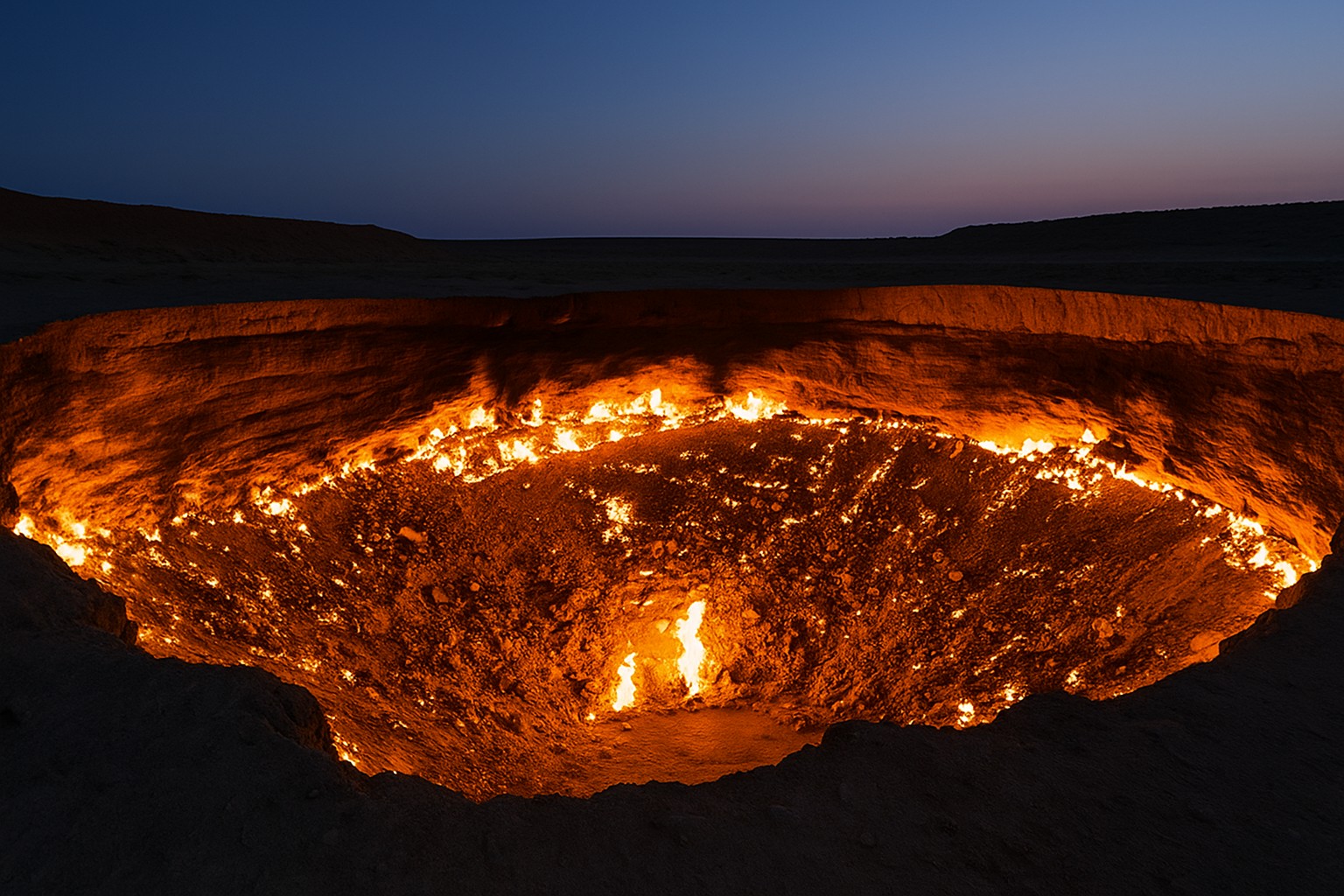  دروازه جهنم ترکمنستان (Door to Hell, Turkmenistan)