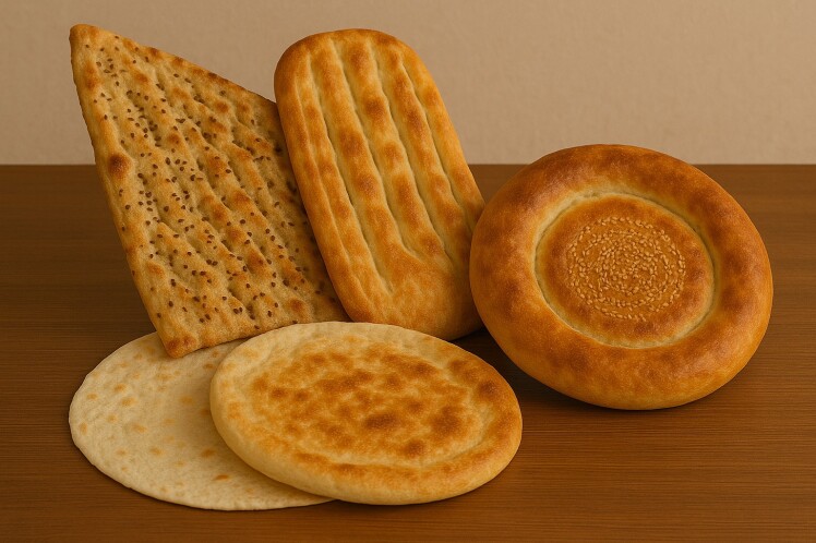 نان سنتی ایران؛ از نان سنگک تا نان فطیر روستایی