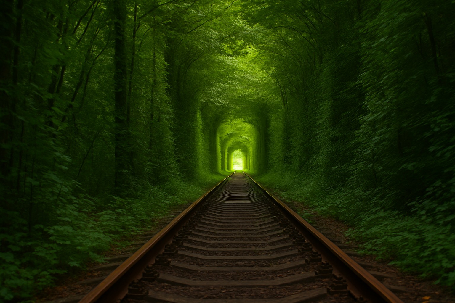 تونل عشق اوکراین (Tunnel of Love, Ukraine)