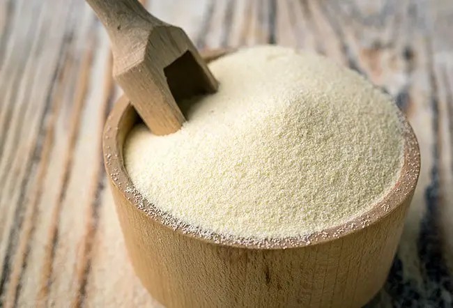 بلغور گندم پخته: یک فنجان: ۰.۲ میلی‌گرم (۱۲٪ نیاز روزانه)