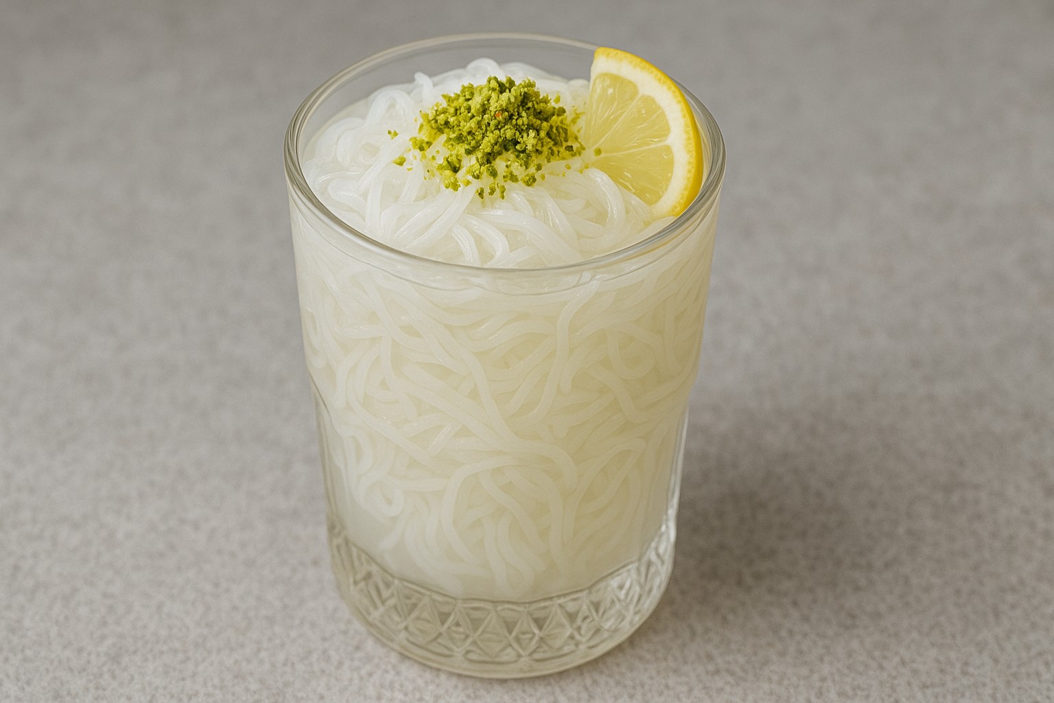 فالوده خانگی شیرازی
