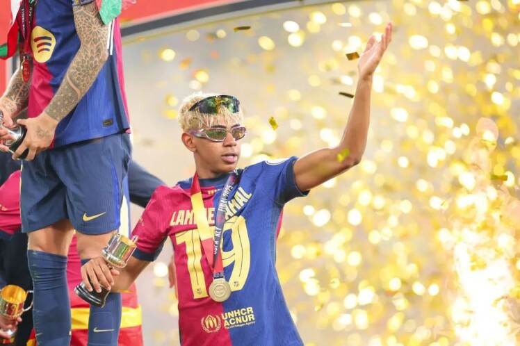 لامین یامال؛ پدیده ۱۸ ساله ستاره بی‌رقیب فوتبال جهان