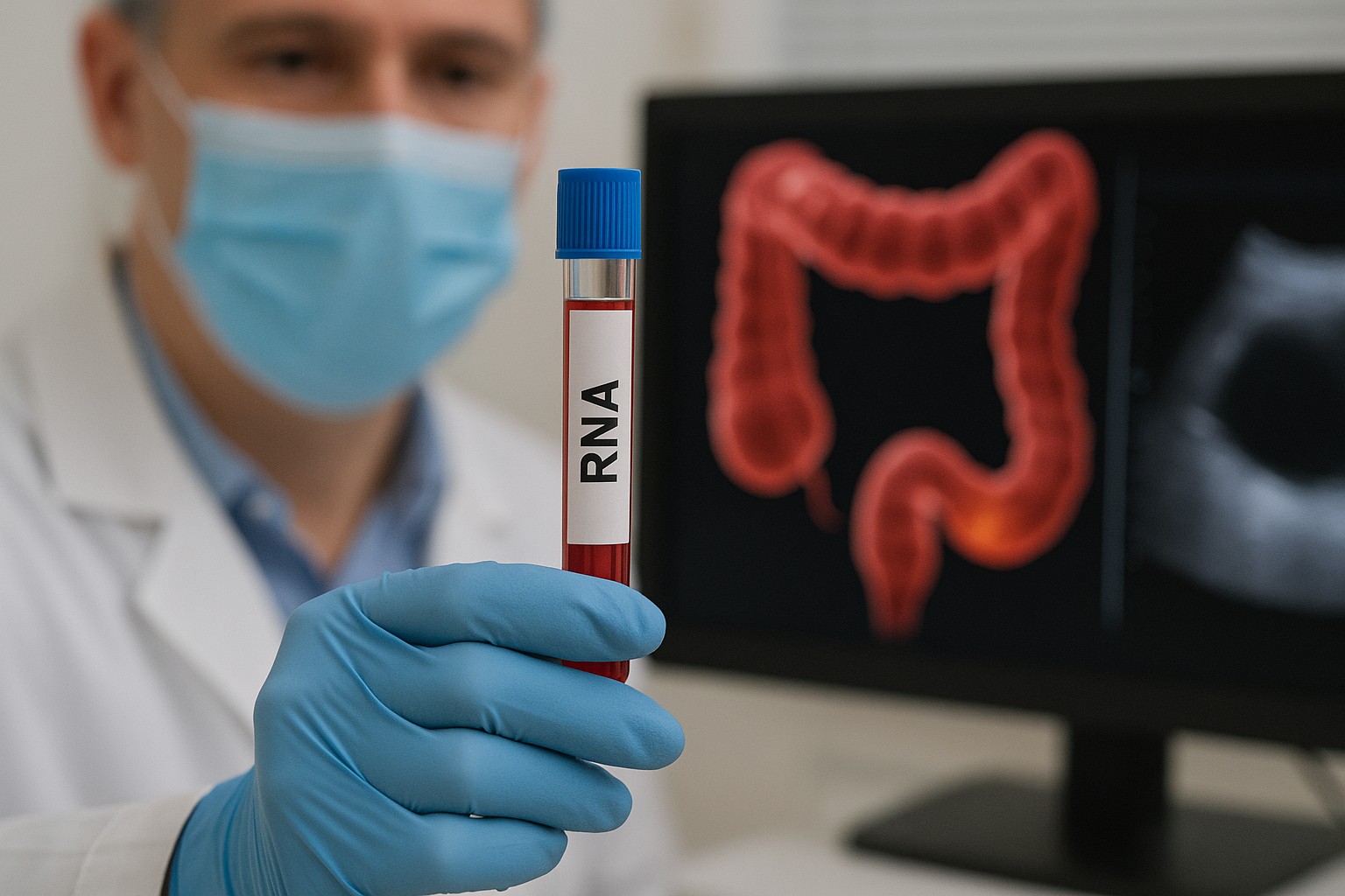 بیوپسی مایع RNA برای تشخیص زودهنگام سرطان روده بزرگ