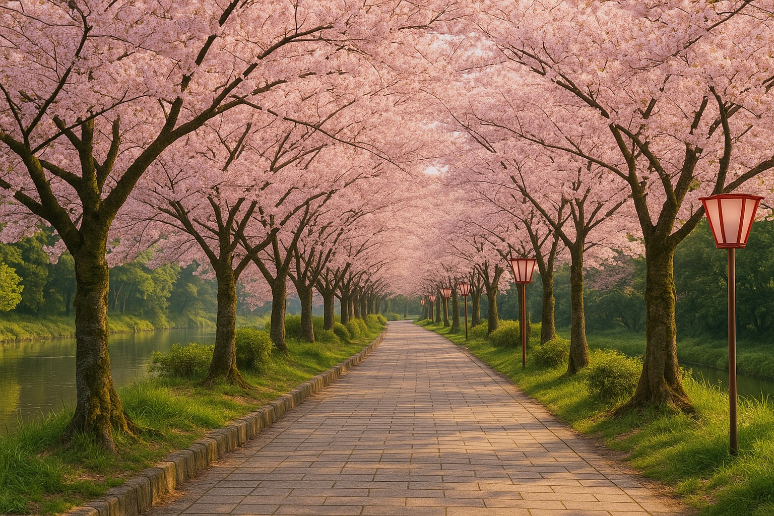 فصل شکوفه‌های گیلاس ژاپن (Cherry Blossom Season, Japan)