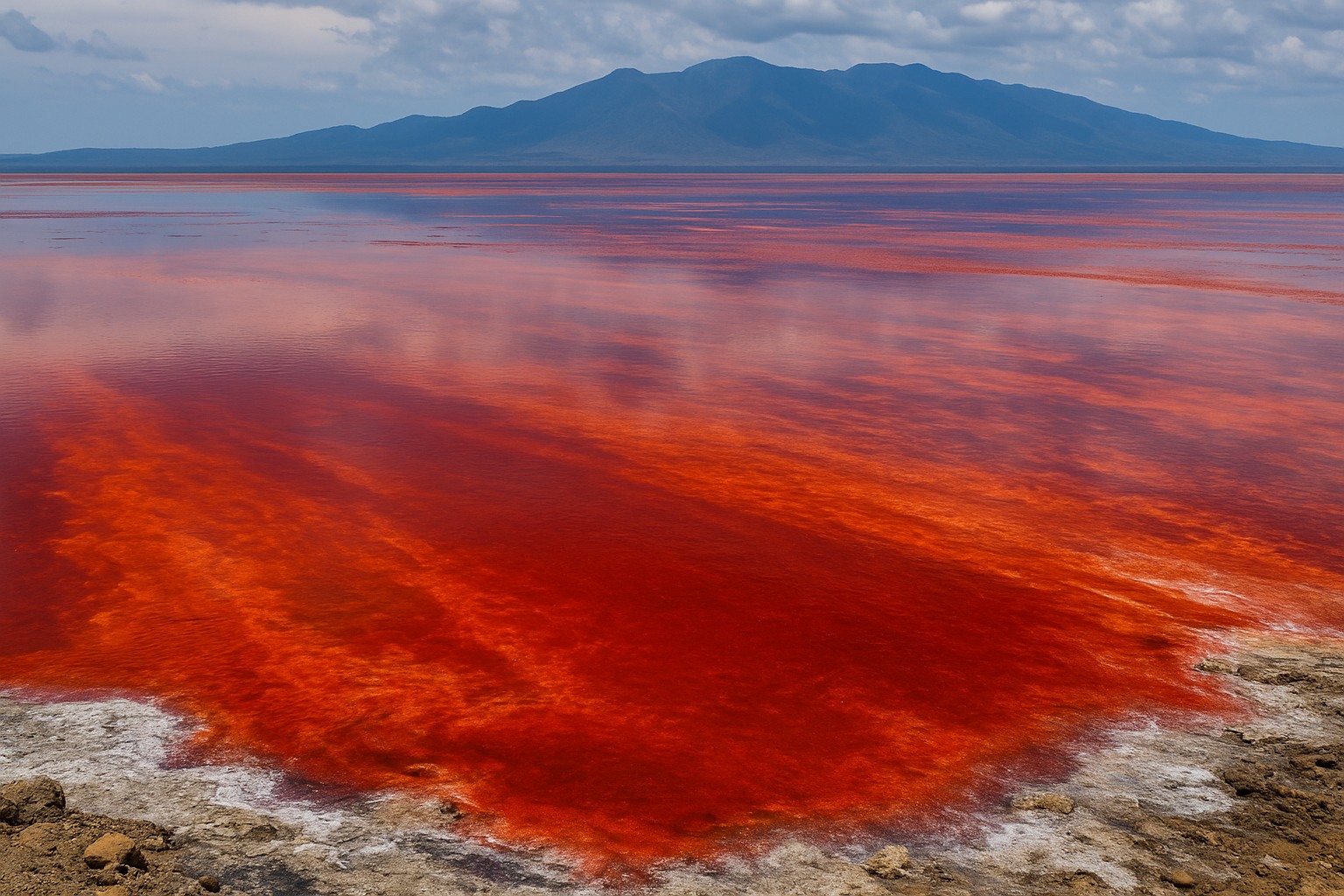  دریاچه ناترون تانزانیا (Lake Natron, Tanzania)