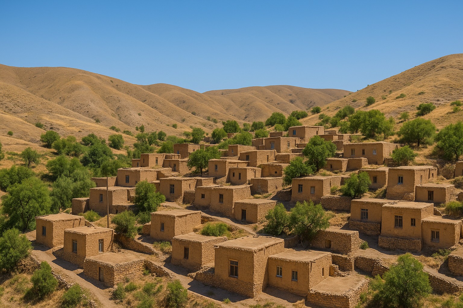 روستای سنگانه؛ بهشت بومی در خراسان شمالی
