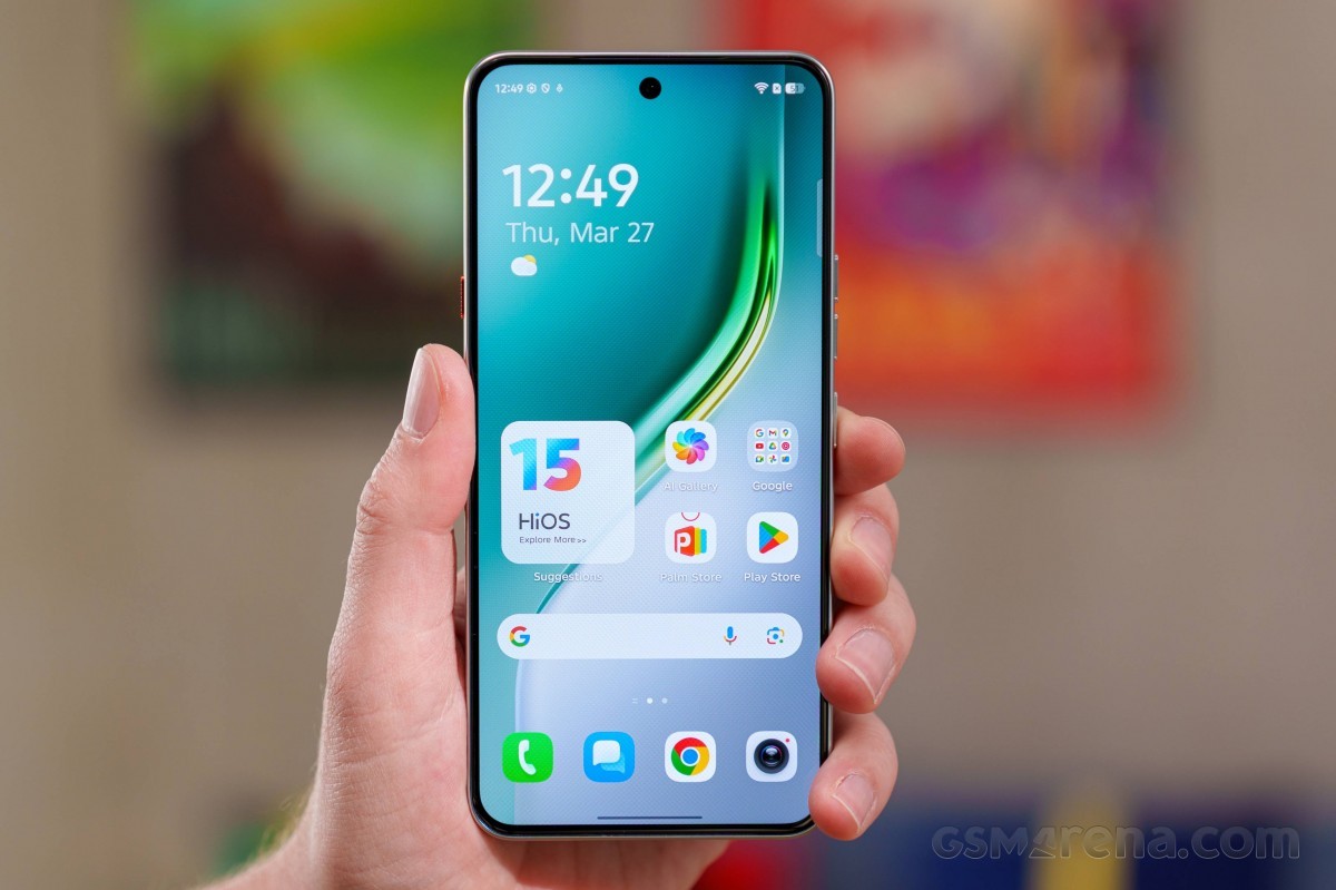 پنل جلویی دستگاه Tecno Camon 40 Premier